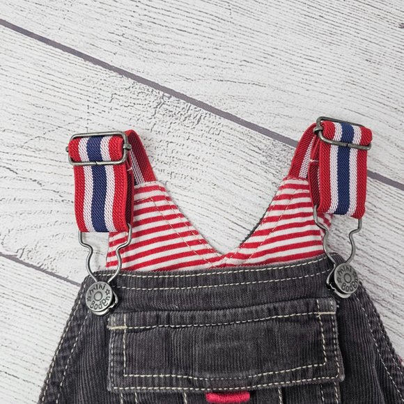 Baby‎ Boden / Mini Boden Corduroy Overalls 3-6mo - Picture 9 of 9